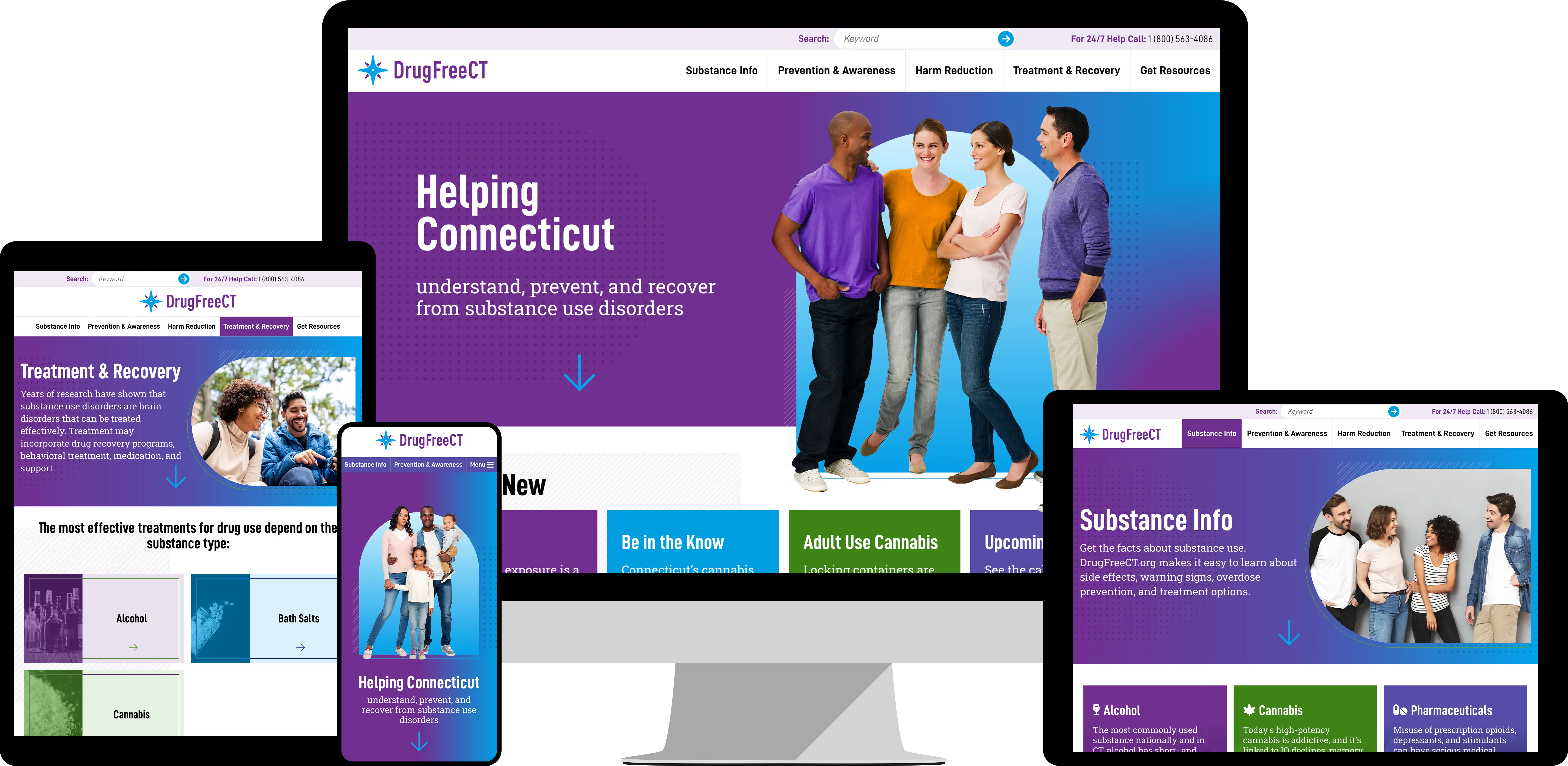 Drug Free CT Website Pages