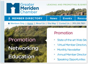 Greater Meriden Chamber CT Web Design