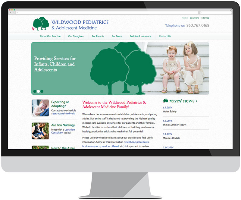 Wildwood Pediatrics home page