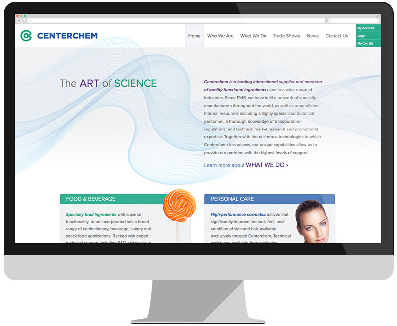 Centerchem home page