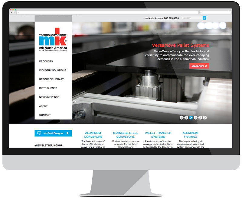 mk North America Homepage