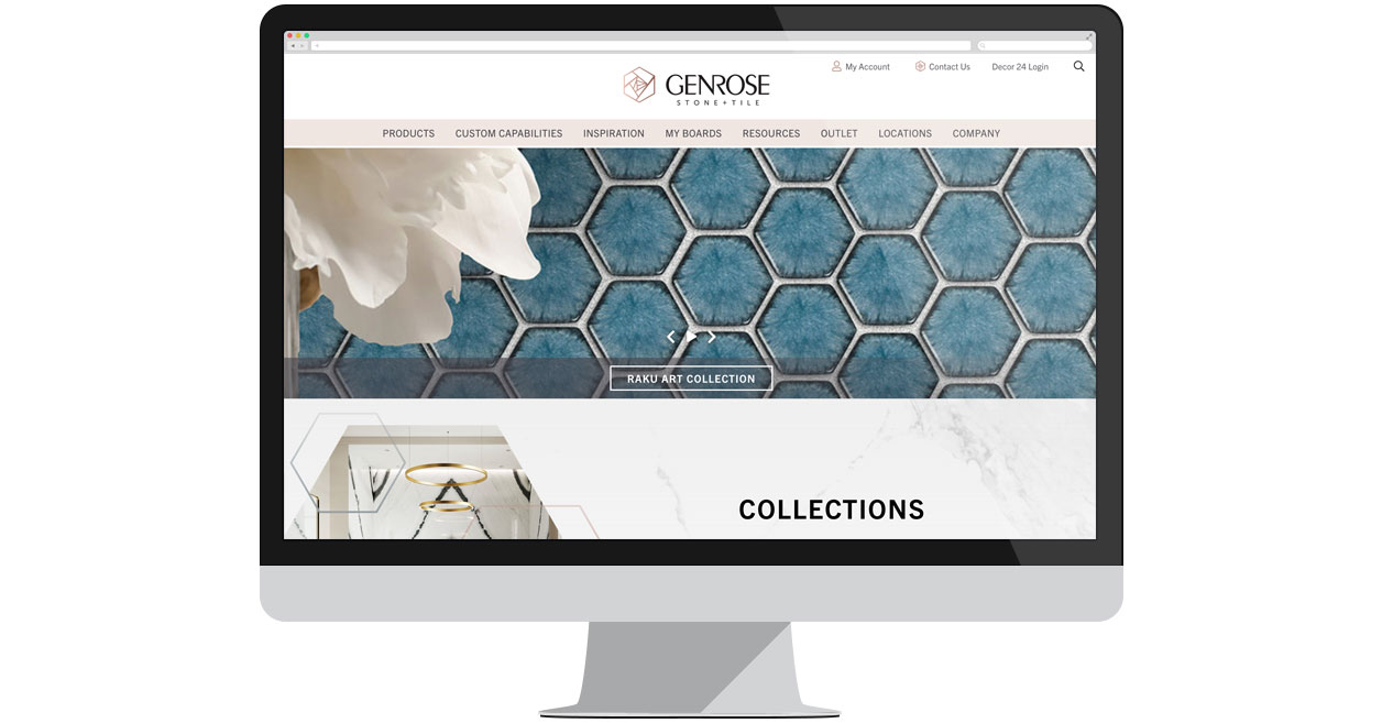 Genrose Stone & Tile Homepage