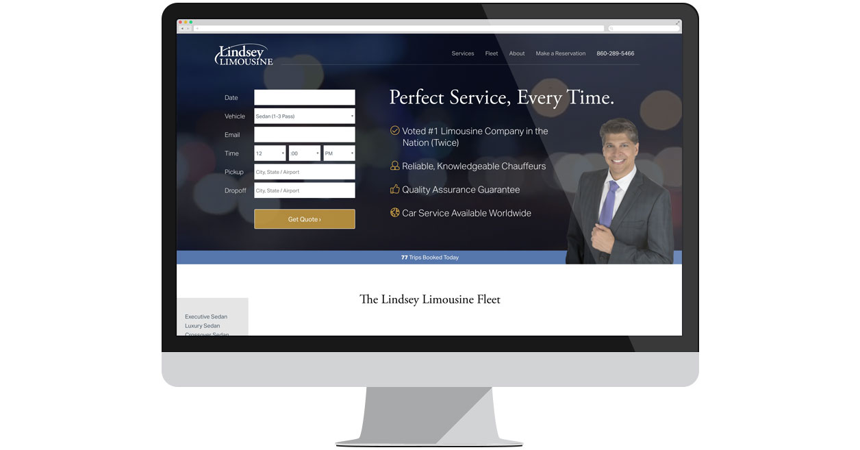 Lindsey Limousine Homepage