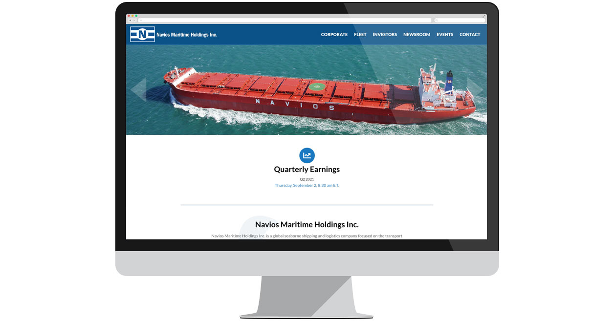 Navios Maritime Holdings Homepage
