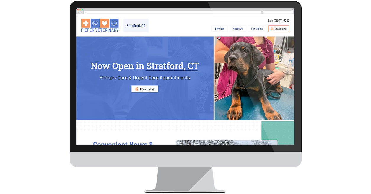 Pieper Veterinary Stratford Homepage