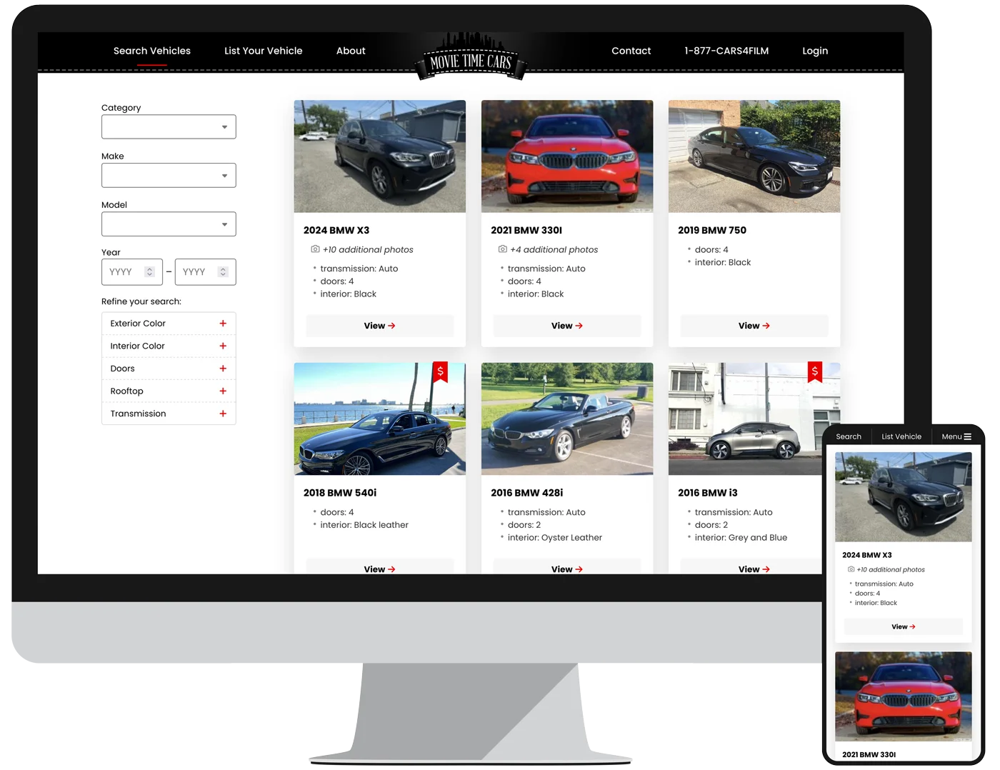 Landing Page - Search Results