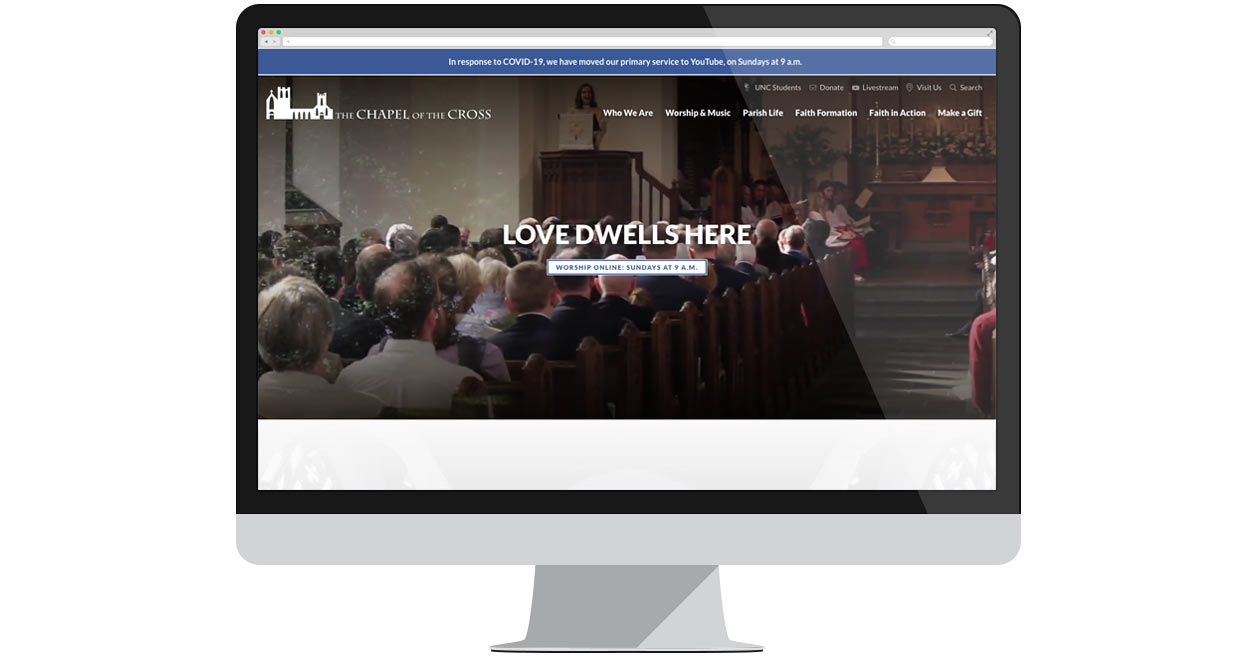 The Chapel of the Cross Homepage