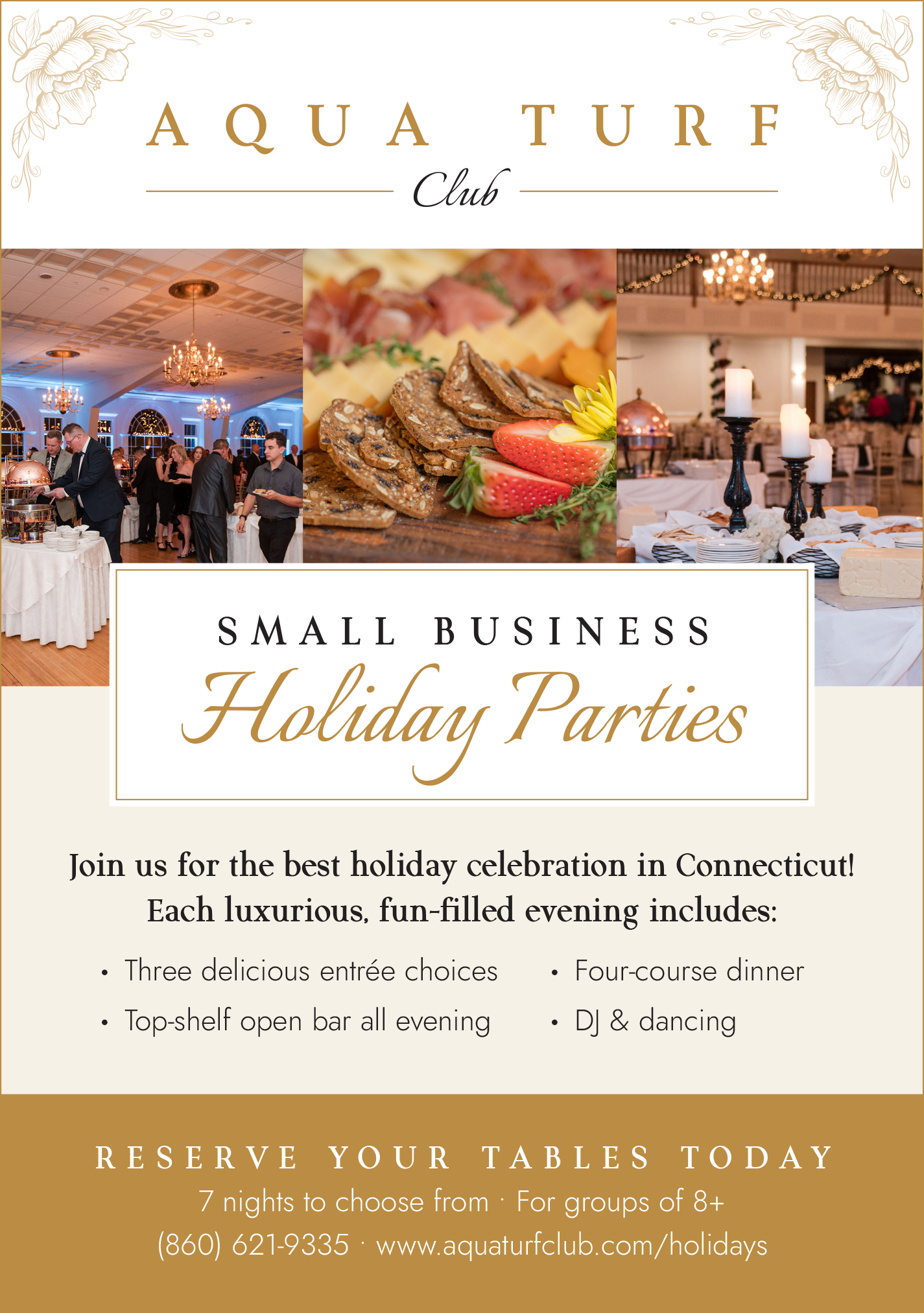 Aqua Turf Club Hartford Business Journal Ad