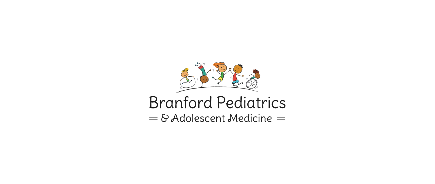 Brand identity for Branford Pediatrics and Adolescent Medicine