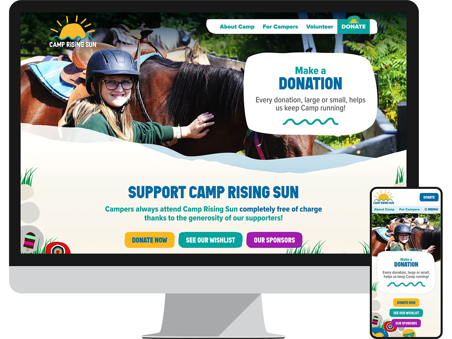 Landing Page - Donate