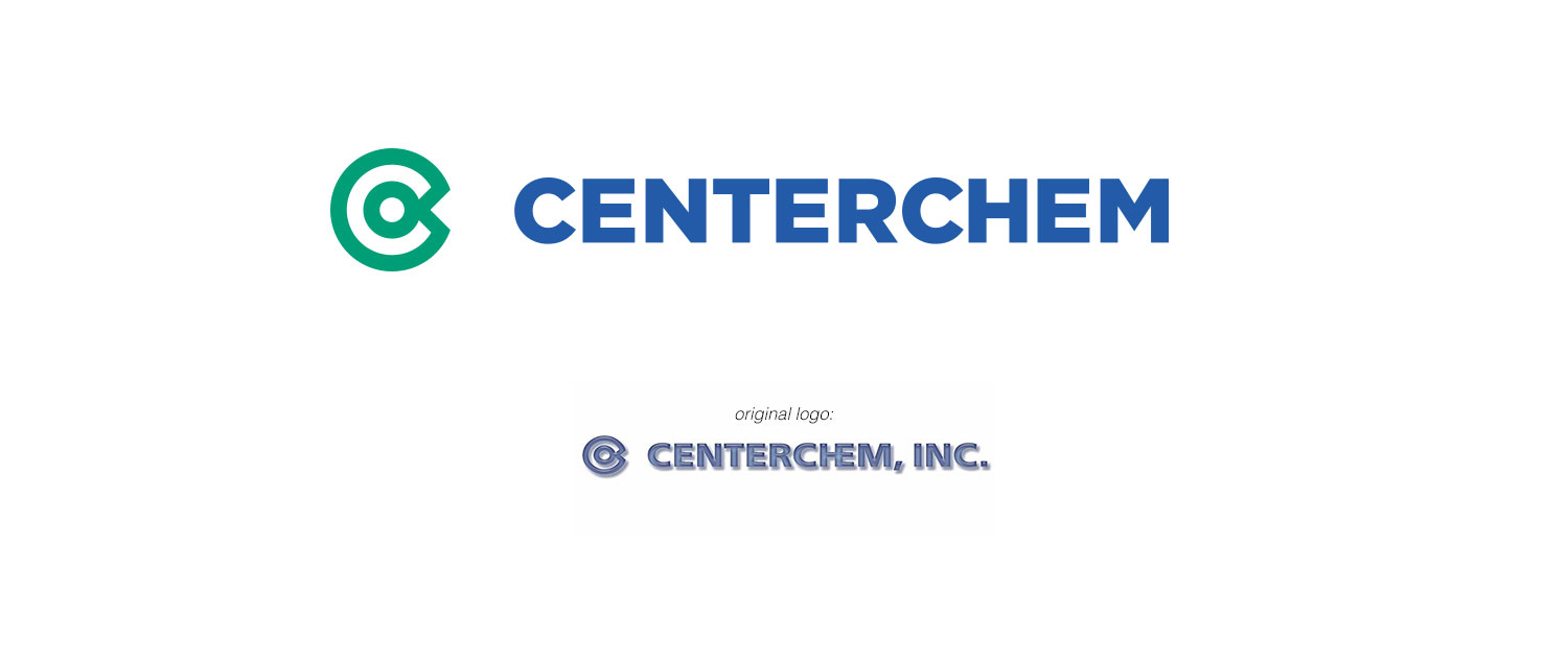 Brand identity design for Centerchem