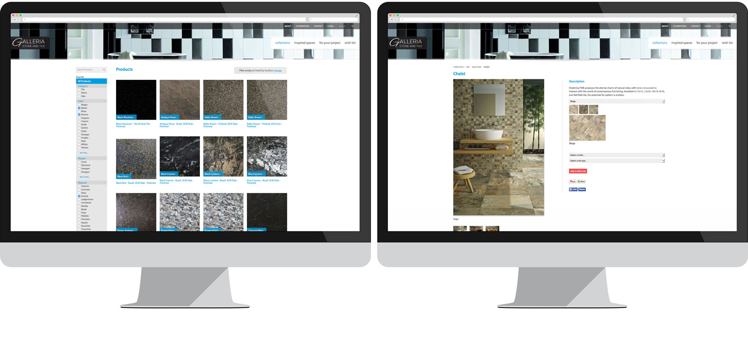 Galleria Online Catalog