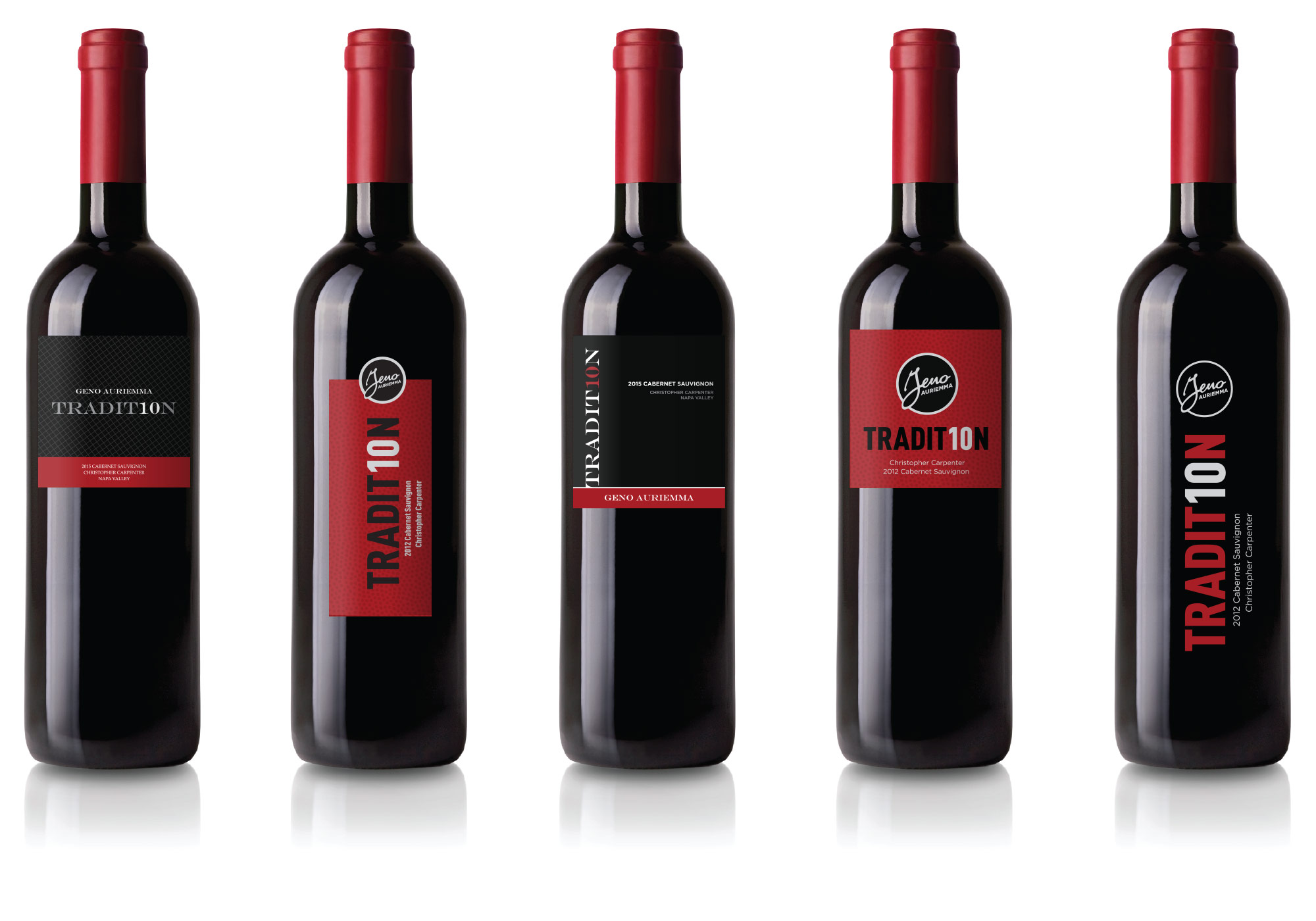 10th Championship Commemorative Wine Label Concepts