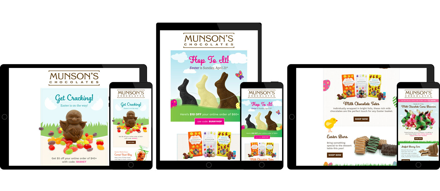 Munson's Chocolates - Email