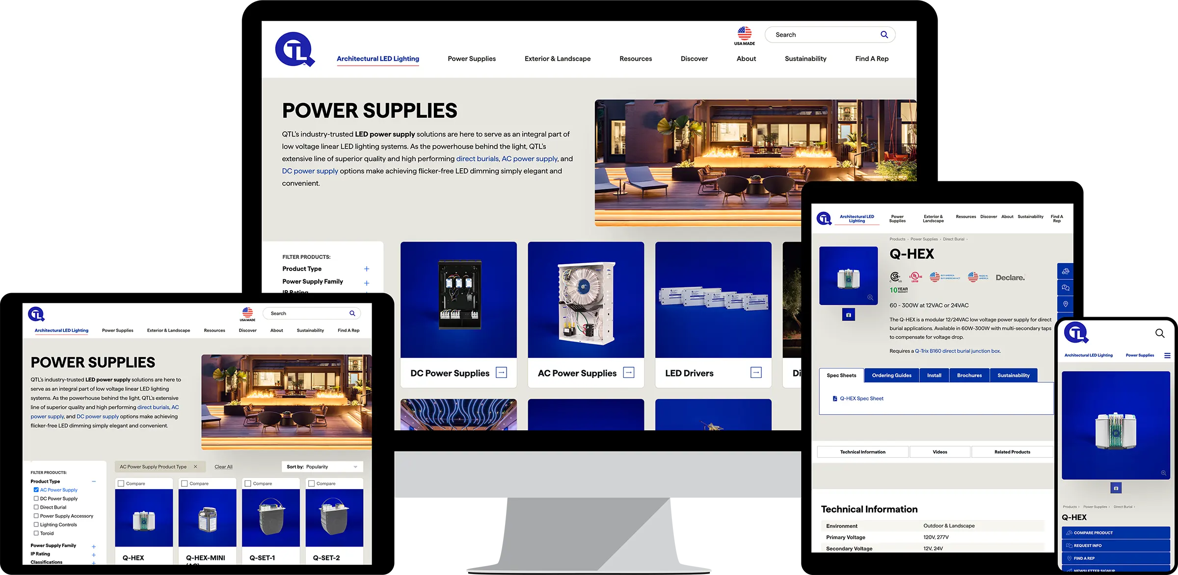 QTL Product Pages