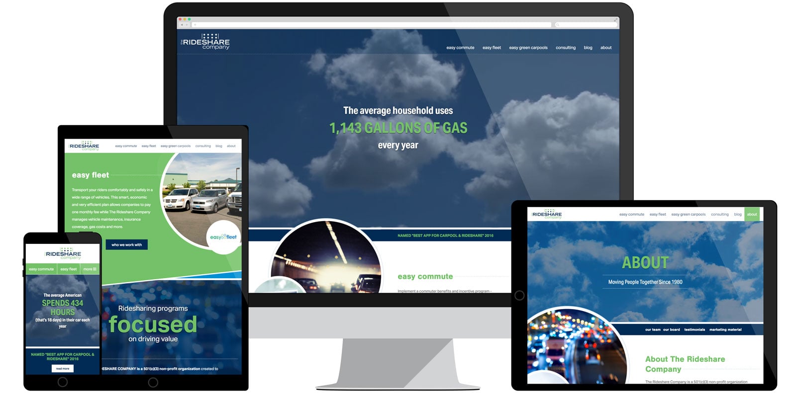 The Rideshare Company Website