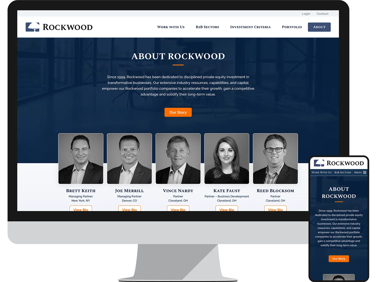Rockwood Equity - Landing Page, About