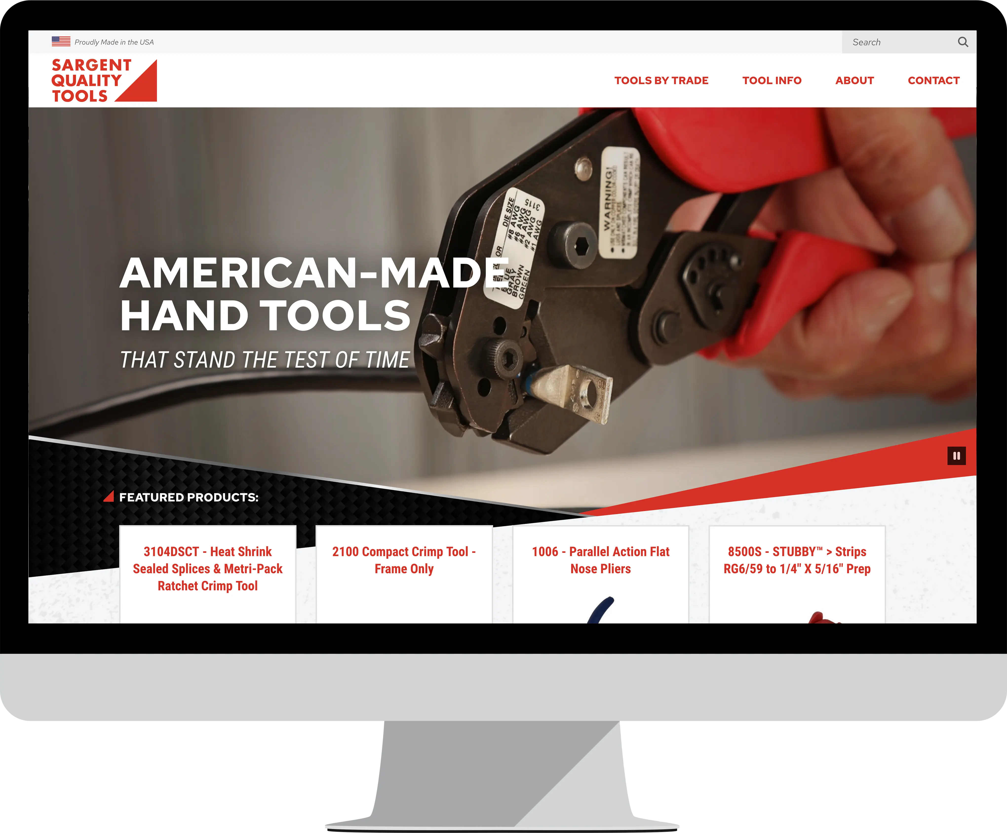 Sargent Tools Website