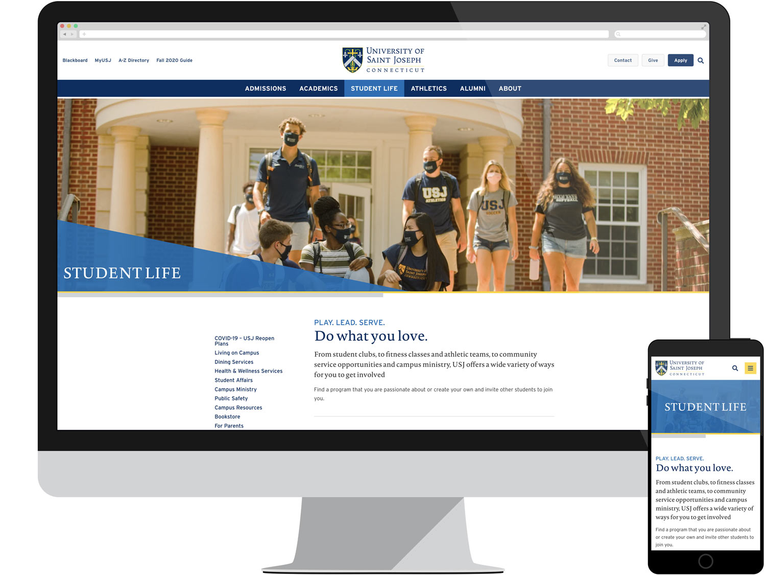 Landing Page - Student Life