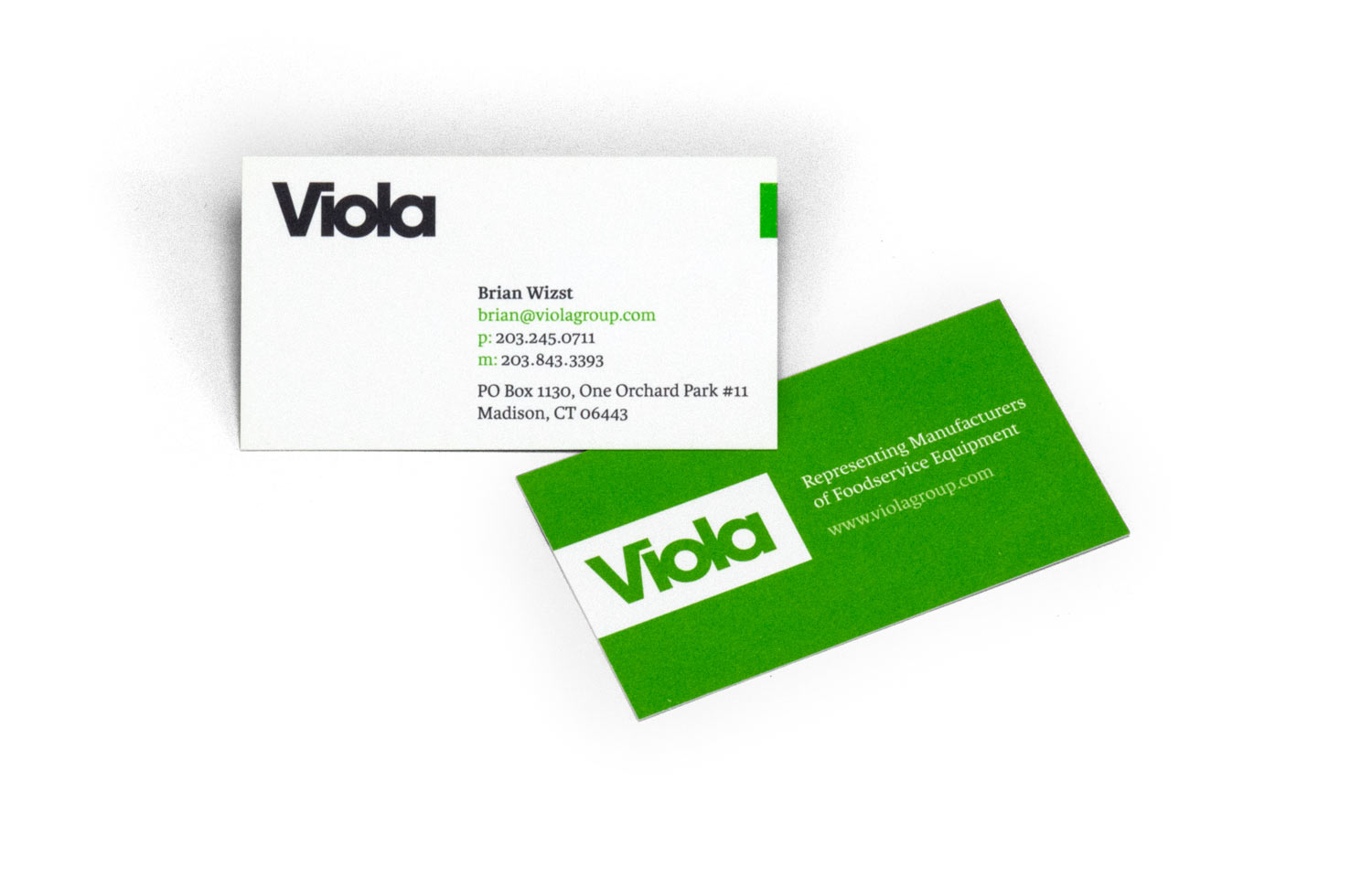 Business Cards for Viola Group