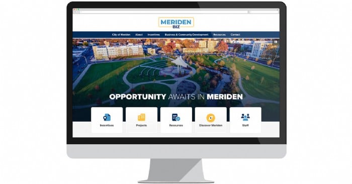 Meriden Biz Launches New Website