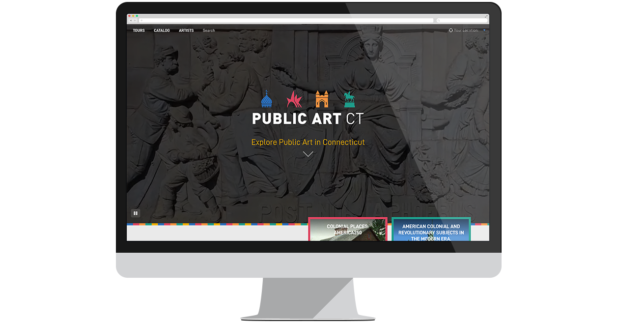 Web Solutions Web Design Powers Award-Winning PublicArtCT Website