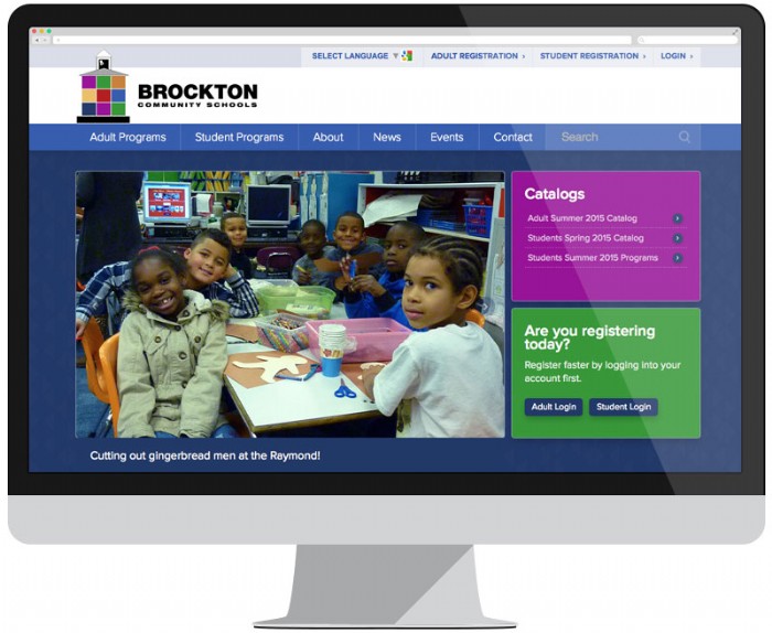 Brockton Community Schools Unveil Newly Designed Website