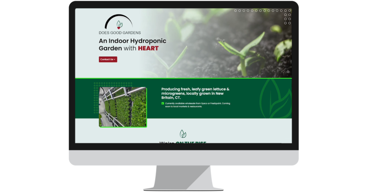 Does Good Gardens Launches New Website