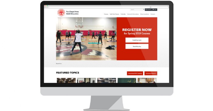 Fox Chapel Adult Area Education Launches New Website with Online Registration