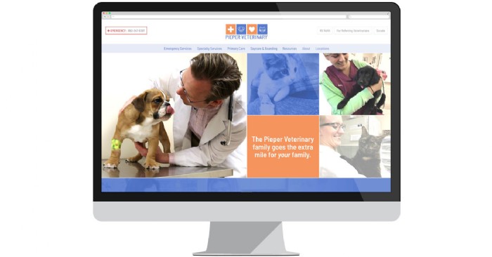 Pieper Veterinary Launches New Website for Professional Pet Care 