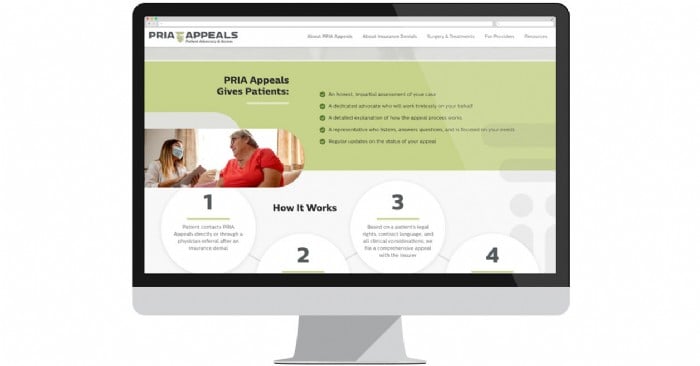PRIA Appeals Launches New Website for Patient Advocacy and Insurance Appeals