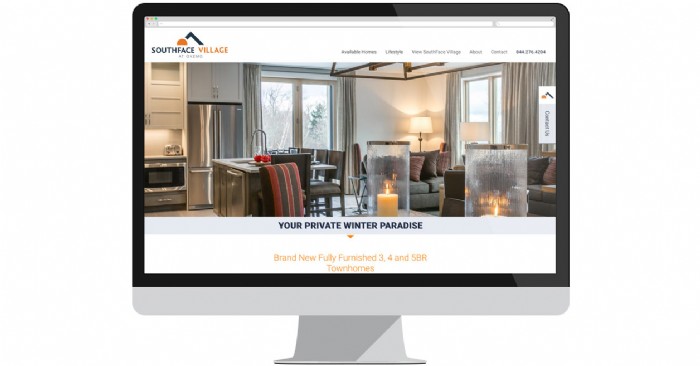 SouthFace Village at Okemo Launches New Website for Ski Home Sales