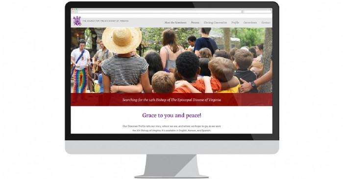 Episcopal Diocese of Virginia Launches New Website for Bishop Search