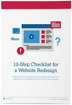 Book cover for: 10-Step Checklist for a Website Redesign