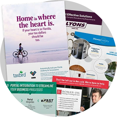 Print Ads and Direct Mail